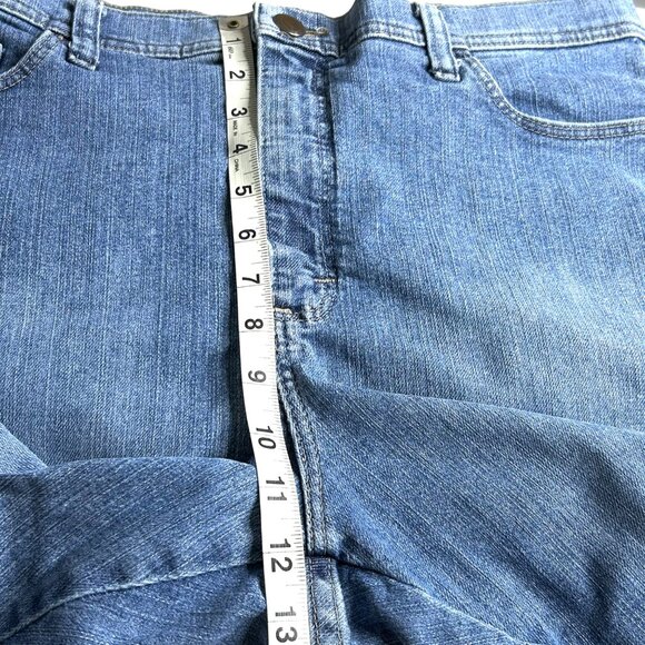 Lee At The Waist 16 Petite Blue Jeans - Picture 8 of 12